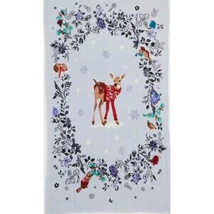 Vera Bradley Merry Mischief Snow Day Throw Blanket NWT 80x50